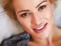 Serbian beauty Cherry Kiss playing with her wet pussy