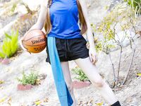 Sporty threesome Destiny Cruz, Hazel Moore and Naudi Nala