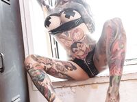 Korejská potetovaná dívka z Patreonu