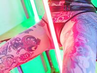 Kórejské potetované dievča z Patreonu