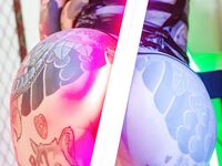 Kórejské potetované dievča z Patreonu